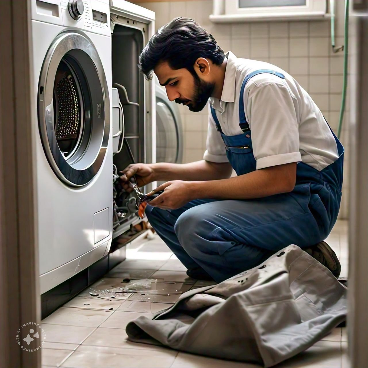 Washing machine repairing