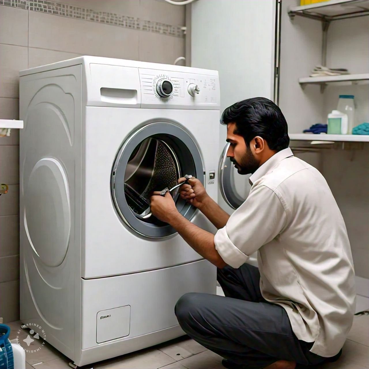 Washing machine repairing